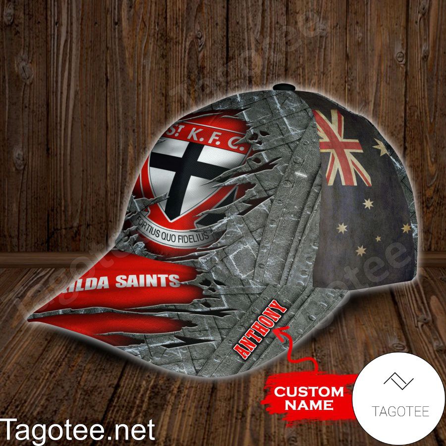 St Kilda Saints AFL Custom Name Personalized Cap b