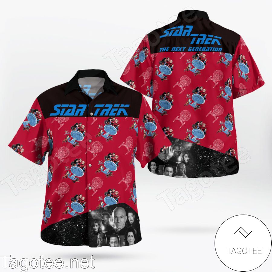 Star Trek Tng Command Hawaiian Shirt