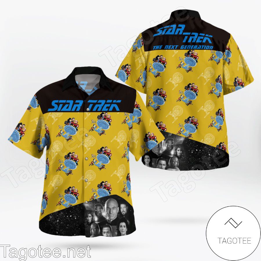 Star Trek Tng Operations Hawaiian Shirt