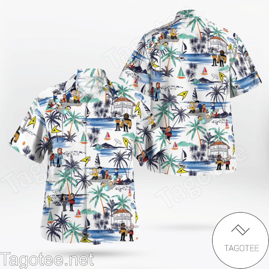 Star Trek Vacation Beach Hawaiian Shirt
