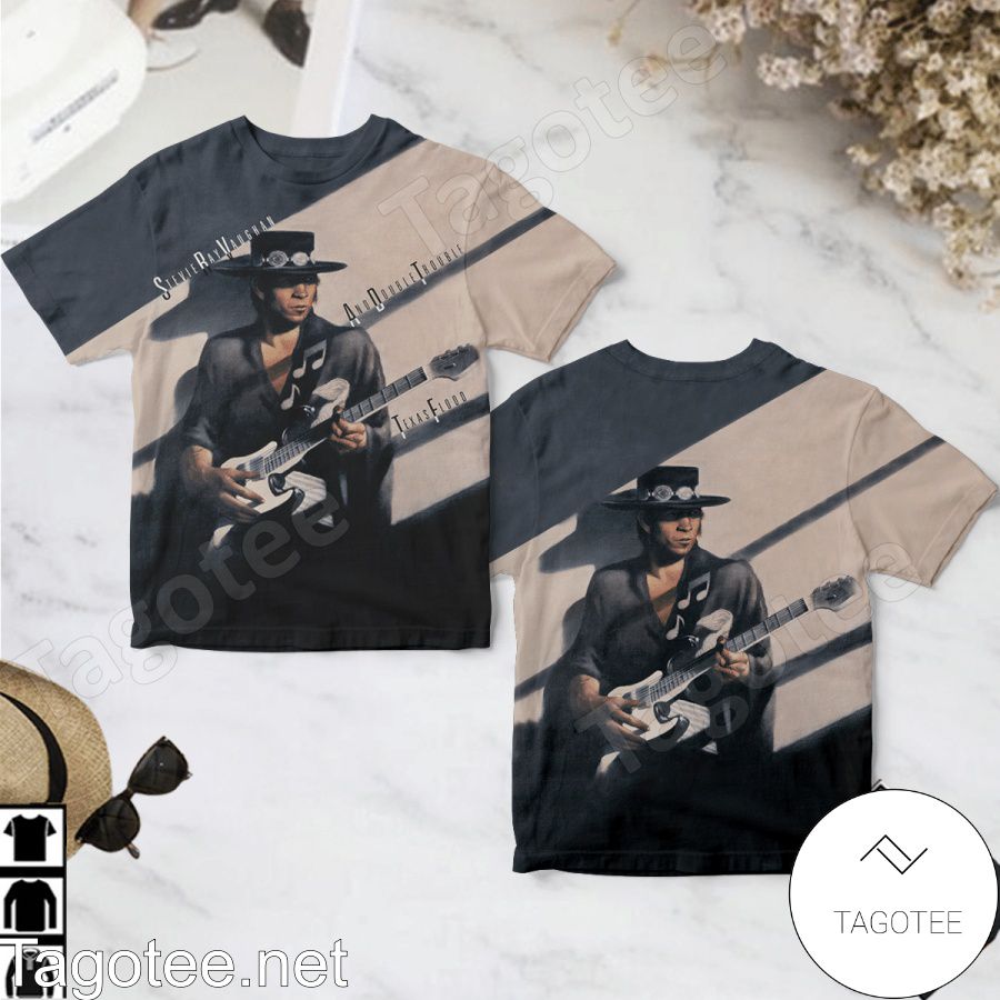Stevie Ray Vaughan And Double Trouble Texas Flood Album Shirt