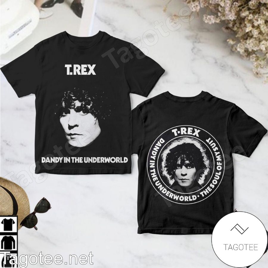 T. Rex Dandy In The Underworld Album Cover Shirt