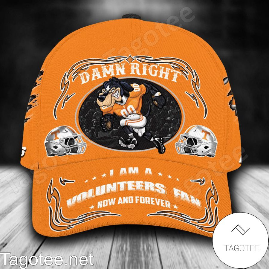 Tennessee Volunteers Mascot NCAA Personalized Cap
