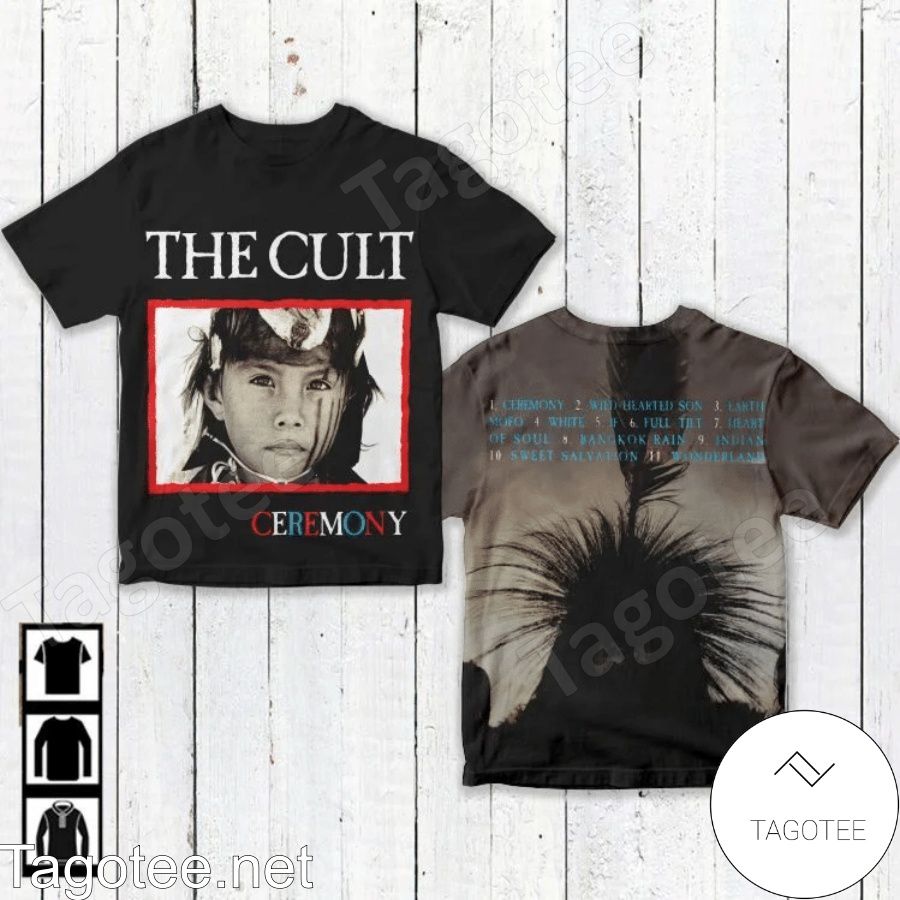 The Cult Ceremony Album Cover Shirt