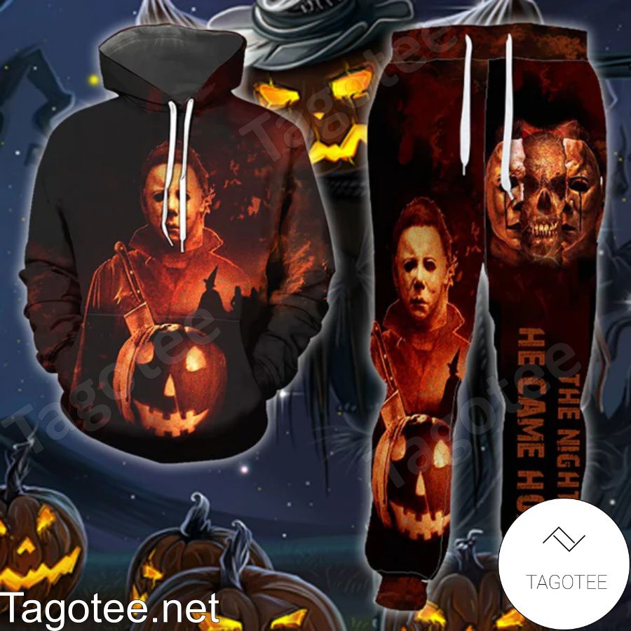 The Night He Came Home Michael Myers Hoodie And Long Pants