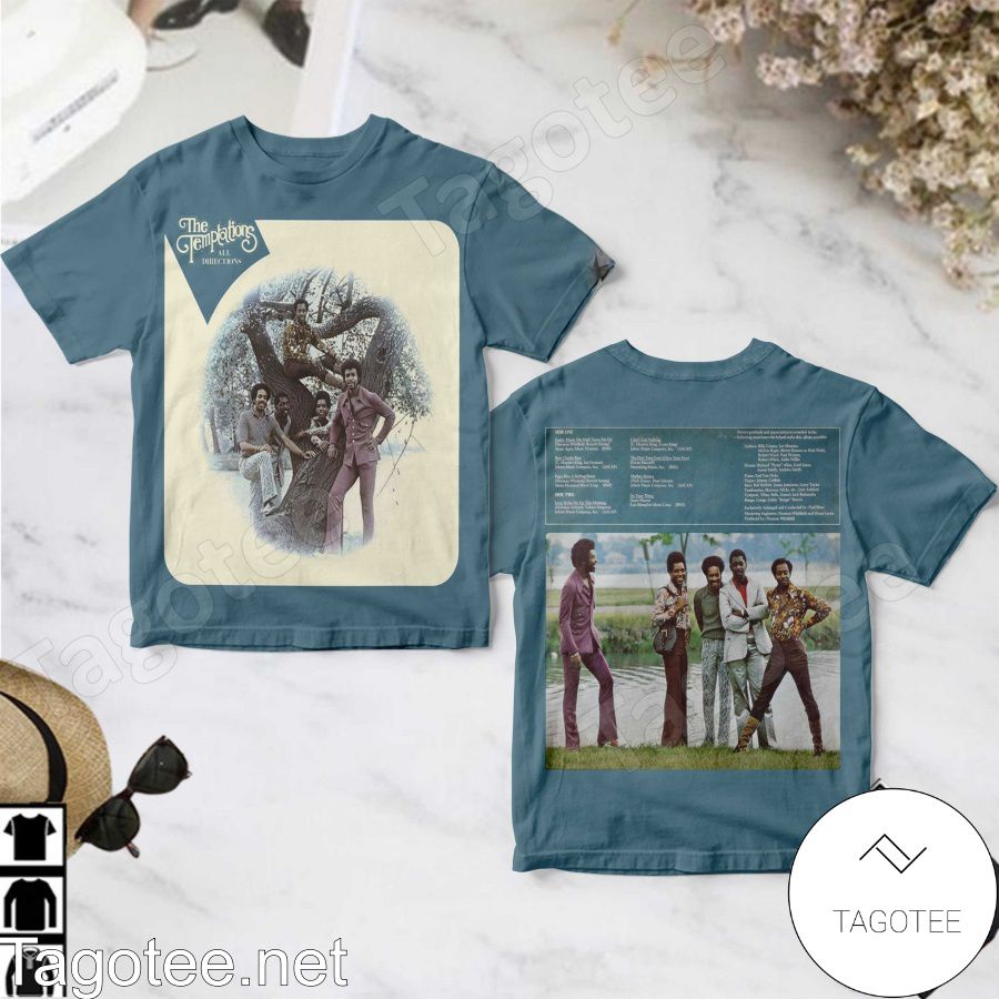 The Temptations All Directions Album Shirt