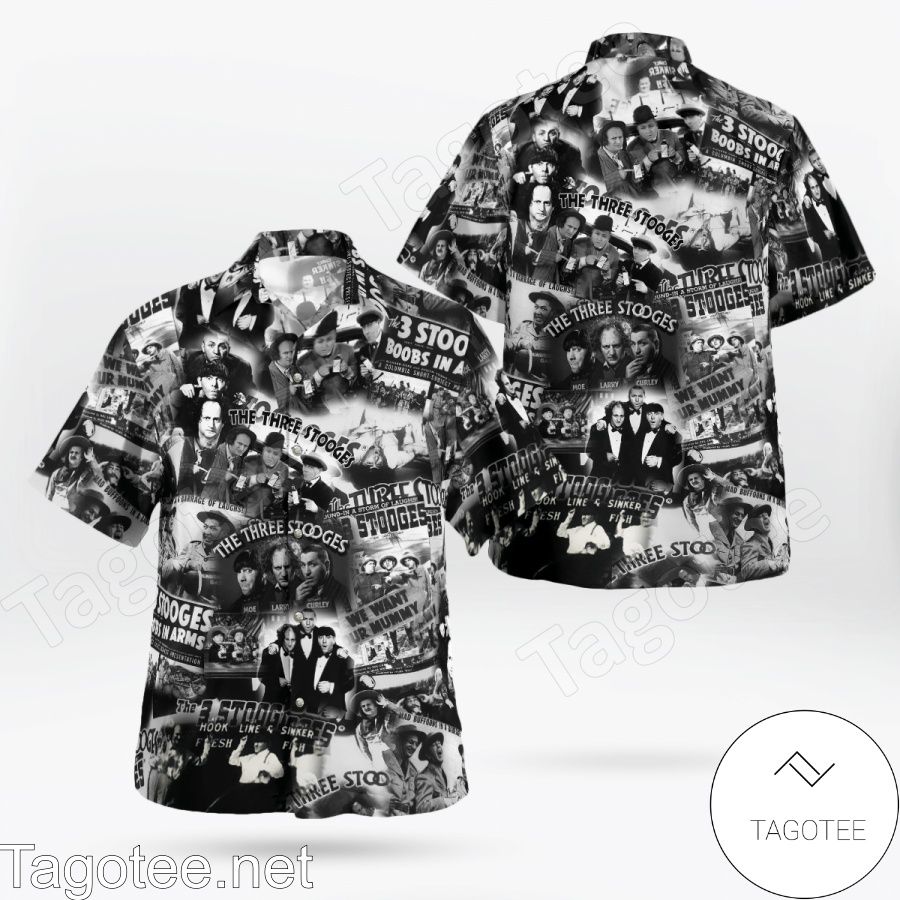 Three Stooges Hawaiian Shirt