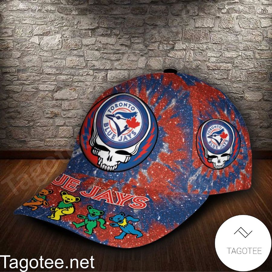 Toronto Blue Jays & Grateful Dead Band  MLB Custom Name Personalized Cap b