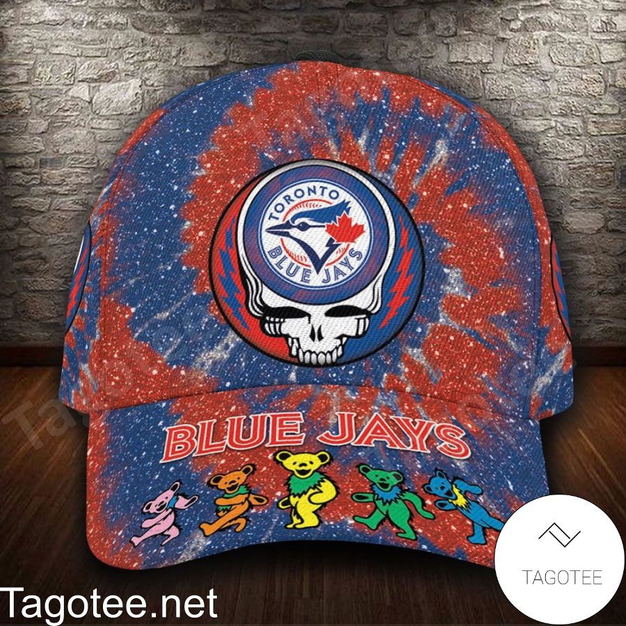 Toronto Blue Jays & Grateful Dead Band  MLB Custom Name Personalized Cap