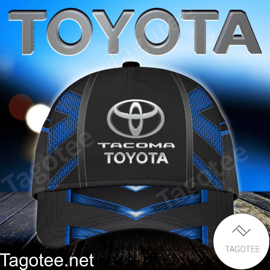 Toyota Tacoma Black And Blue Cap