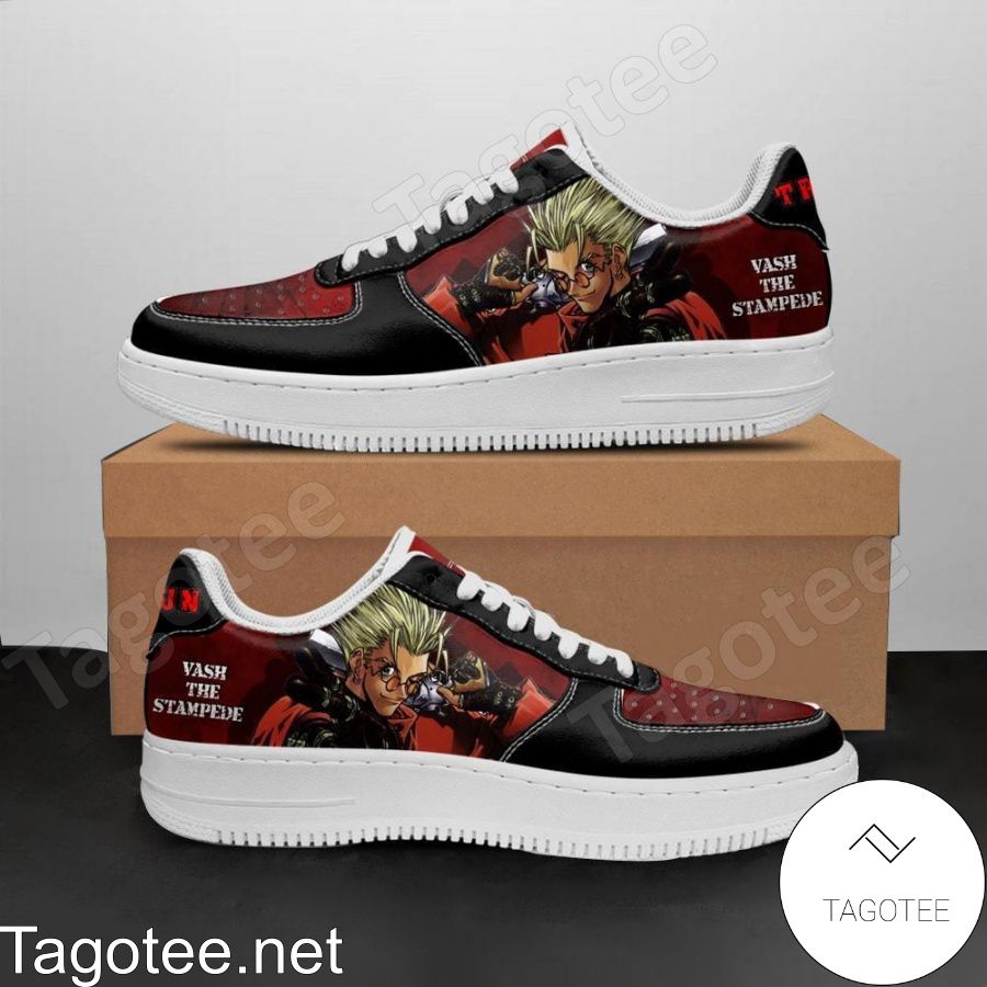 Trigun Vash The Stampede Anime Air Force Shoes