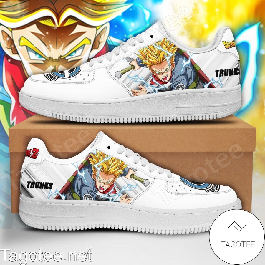 Trunks Dragon Ball Z Anime Air Force Shoes