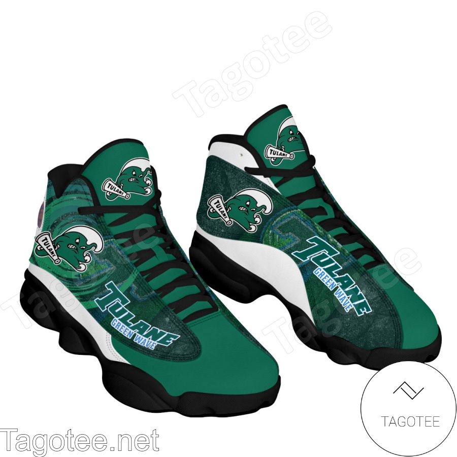 Tulane Green Wave Air Jordan 13 Shoes