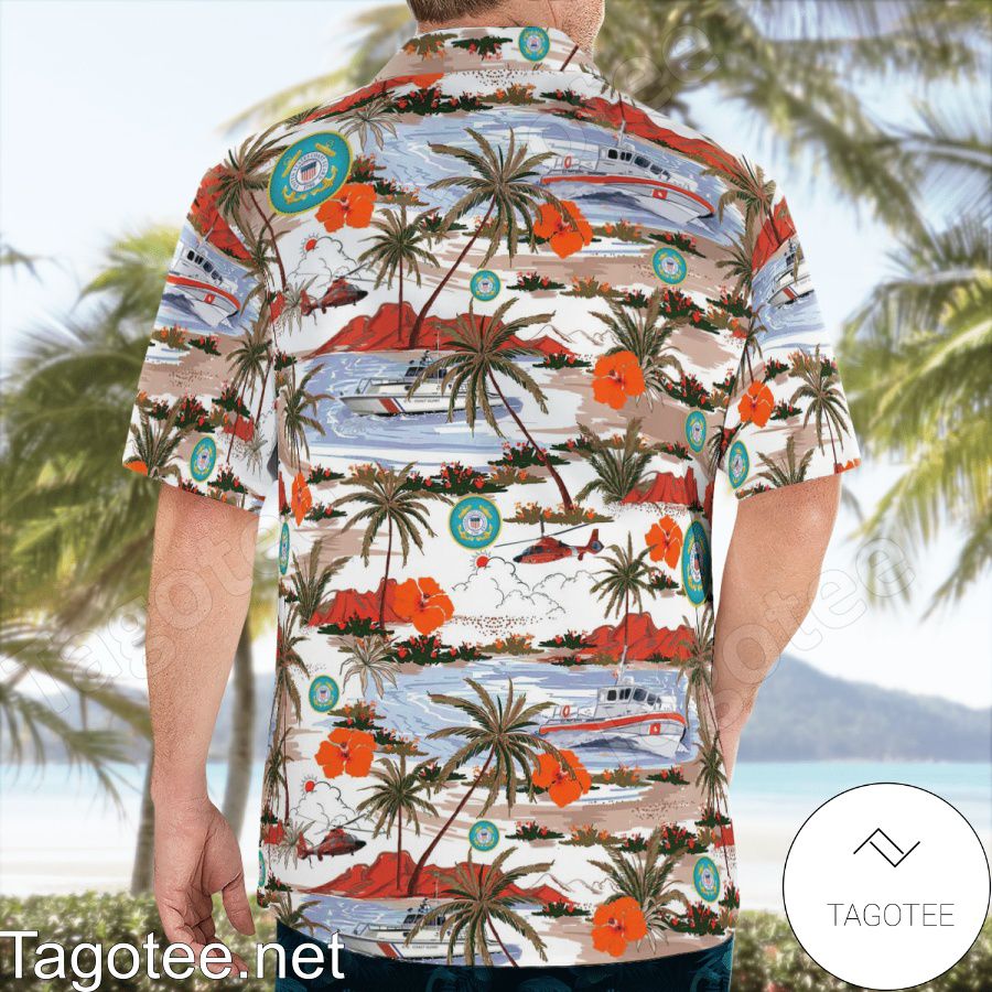 Us Coast Quard Hawaiian Shirt a