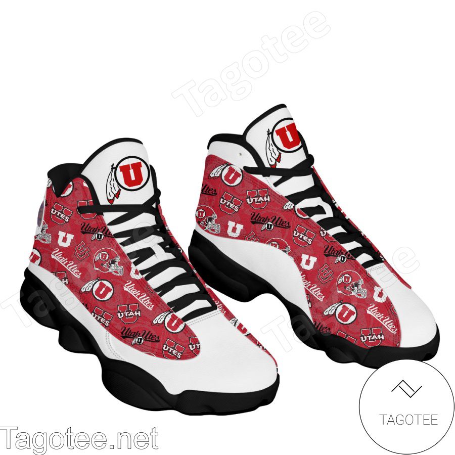 Utah Utes Air Jordan 13 Shoes