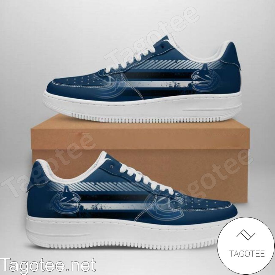 Vancouver Canucks NHL Air Force Shoes