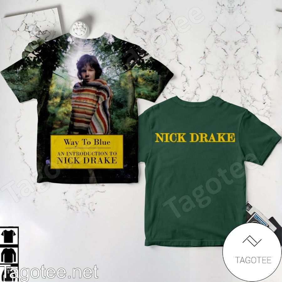 Way To Blue An Introduction To Nick Drake Album Cover Shirt