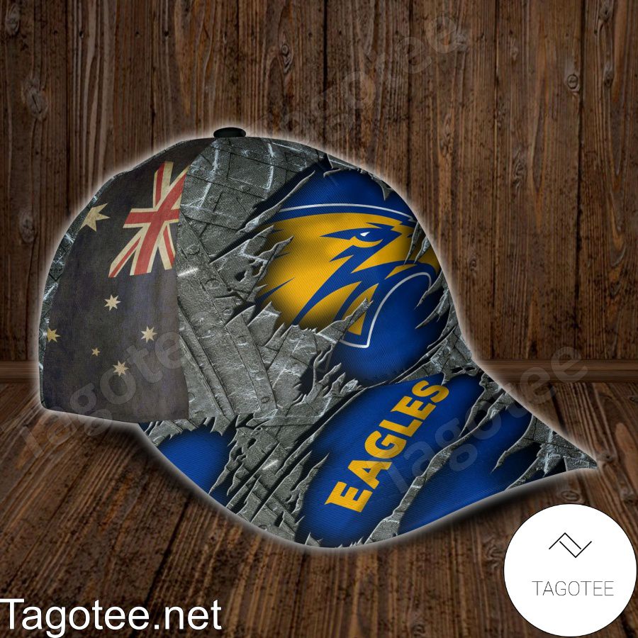 West Coast Eagles AFL Custom Name Personalized Cap a