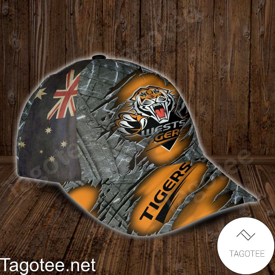 Wests Tigers NRL Custom Name Personalized Cap a