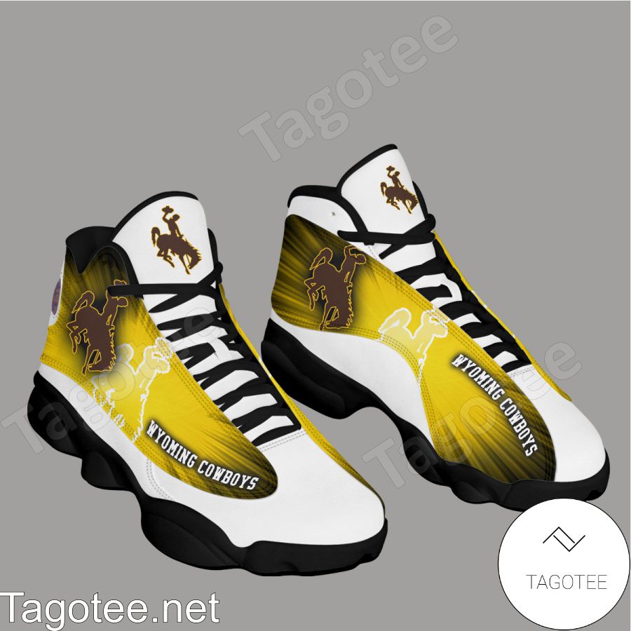 Wyoming Cowboys Air Jordan 13 Shoes