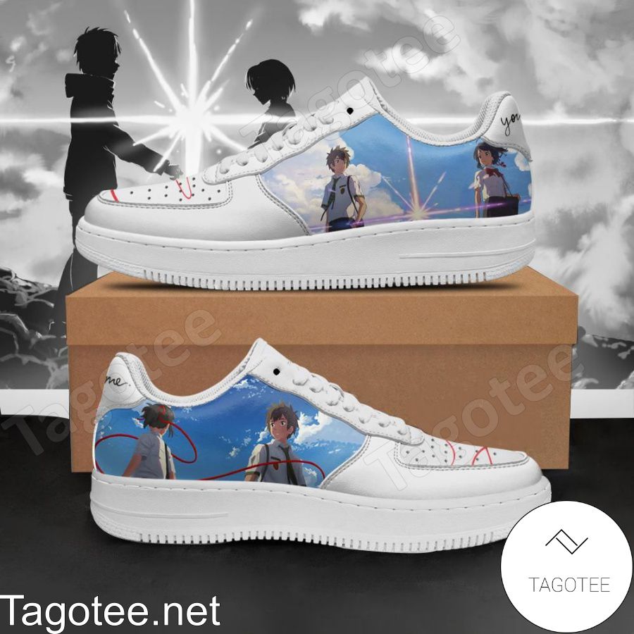 Your Name Anime Air Force Shoes