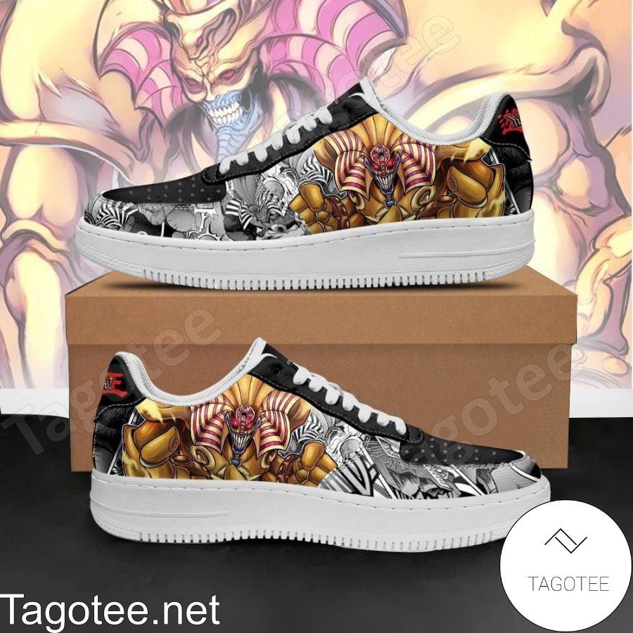 Yugioh Exodia the Forbidden One Main Card Anime Air Force Shoes