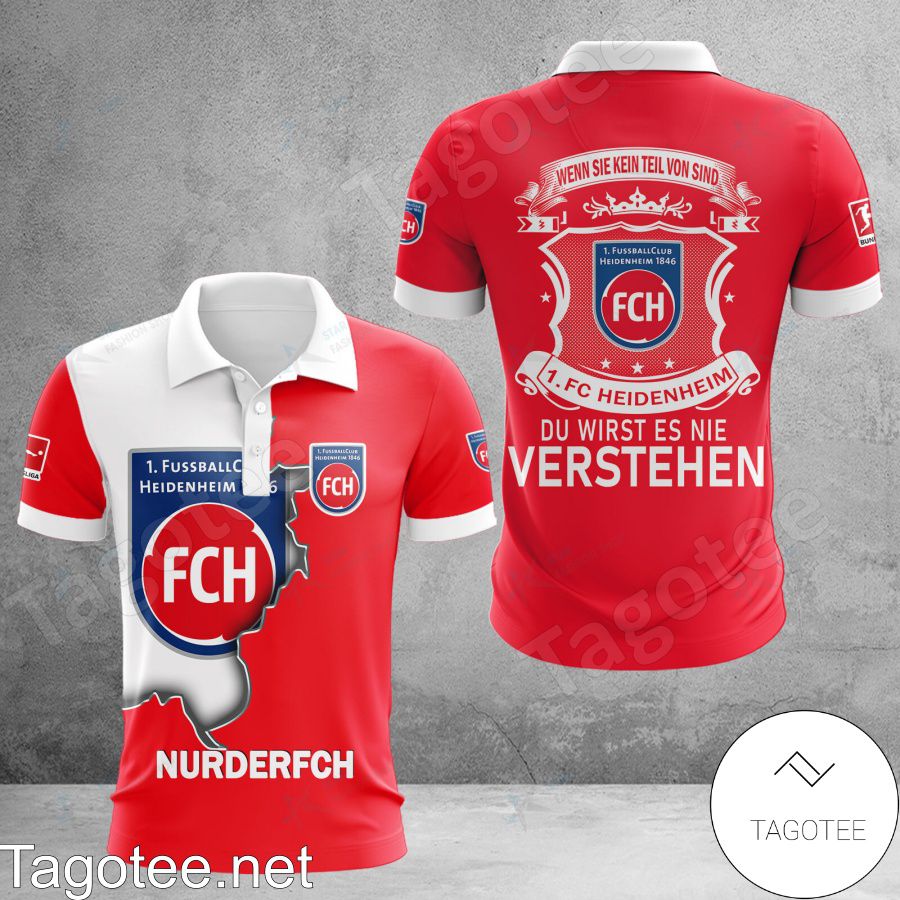 1. FC Heidenheim Jersey Shirt, Hoodie Jacket