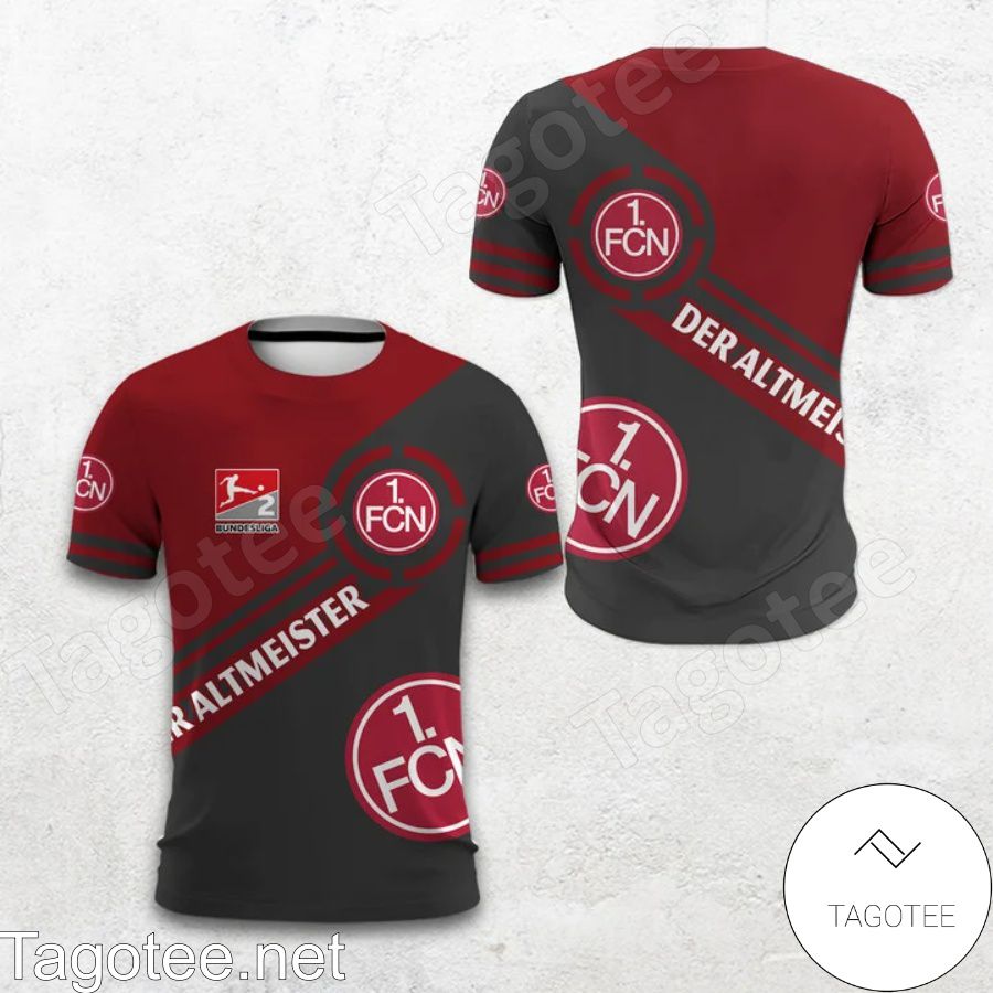 1. FC Nürnberg Der Ruhmreiche Bundesliga Shirts, Polo, Hoodie