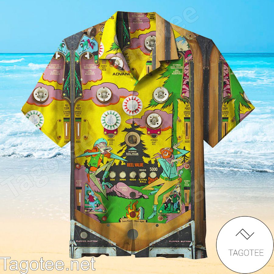 70s Pinball Hawaiian Shirt