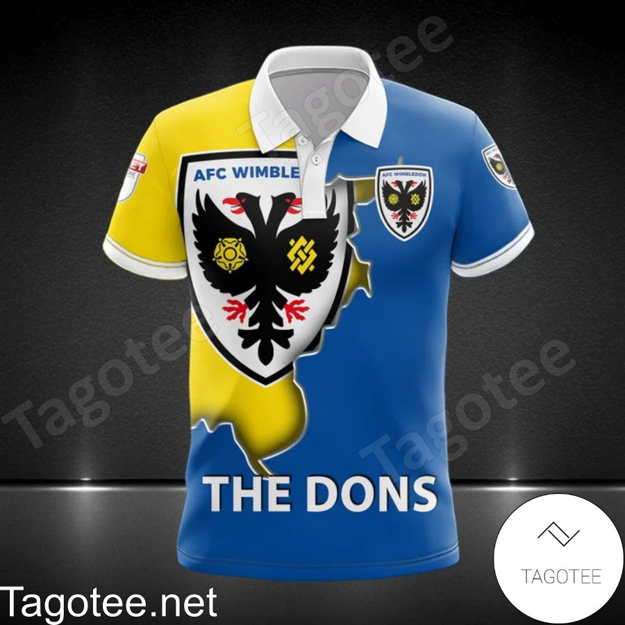 AFC Wimbledon The Dons Shirts, Polo, Hoodie c