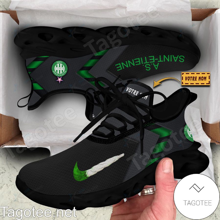 AS Saint-Etienne Personalized Running Max Soul Shoes a