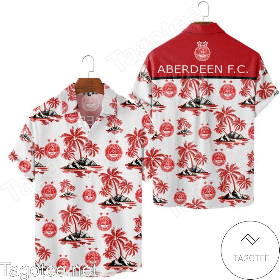Aberdeen FC Coconut Tree Shirts, Polo, Hoodie b