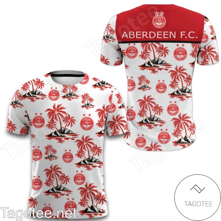 Aberdeen FC Coconut Tree Shirts, Polo, Hoodie