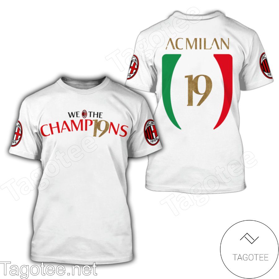 Ac Milan We The Champ19ns Hoodie, T-shirts