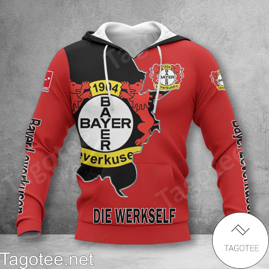 Bayer 04 Leverkusen Jersey Shirt, Hoodie Jacket a