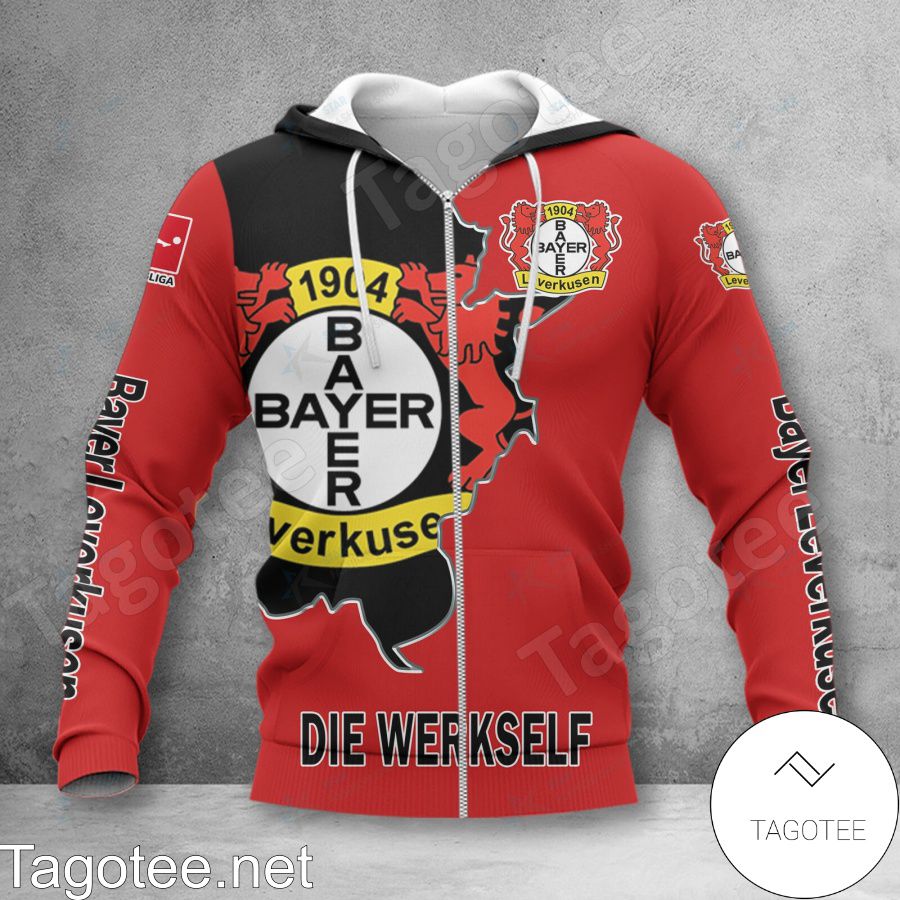 Bayer 04 Leverkusen Jersey Shirt, Hoodie Jacket c