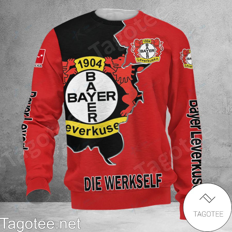 Bayer 04 Leverkusen Jersey Shirt, Hoodie Jacket y