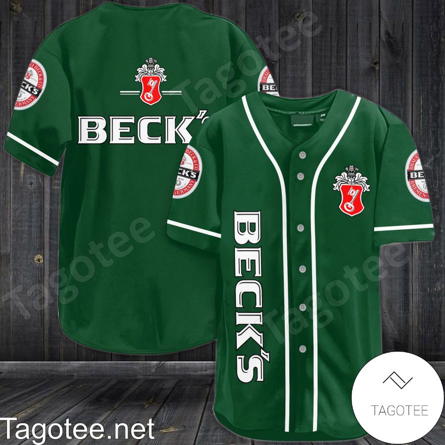 Beck's Beer Baseball Jersey
