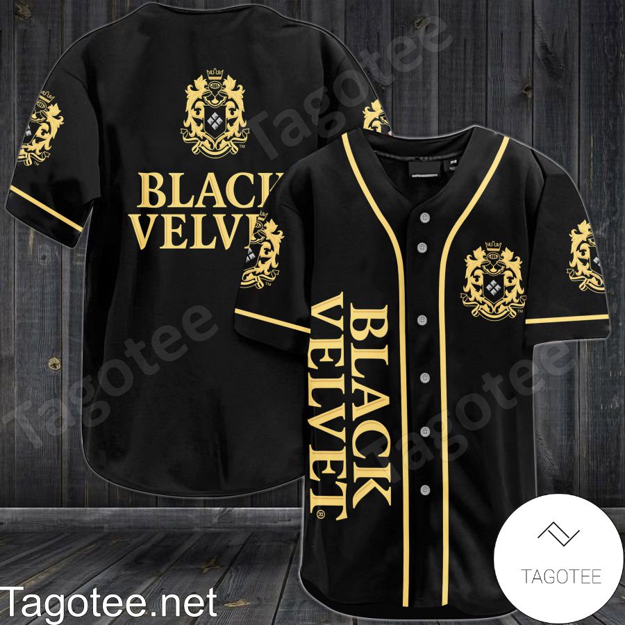 Black Velvet Whiskey Baseball Jersey