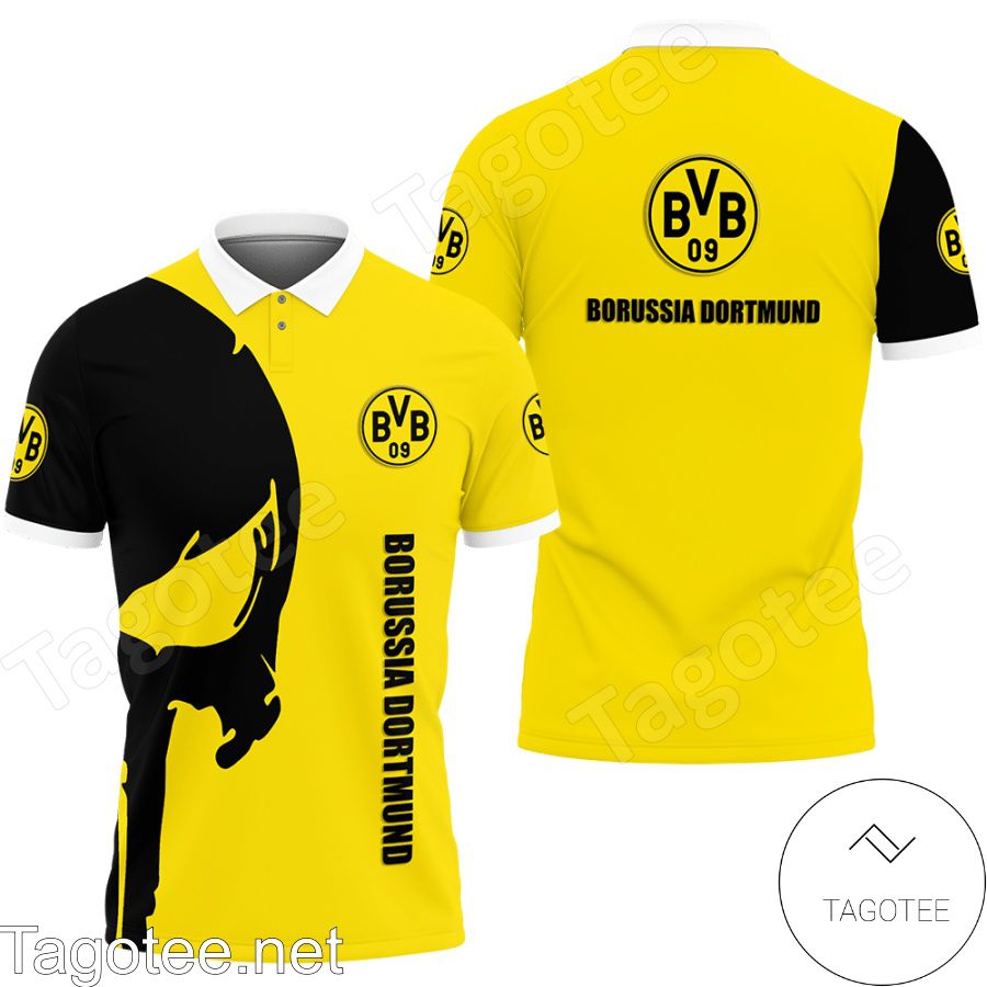 Borussia Dortmund Skull Polo Shirt