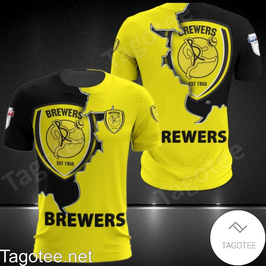 Burton Albion FC Brewers Shirts, Polo, Hoodie