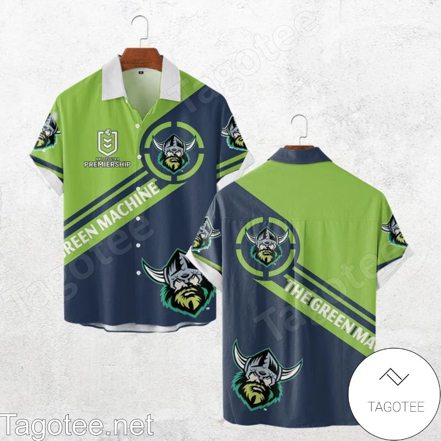 Canberra Raiders The Green Machine Nrl Telstra Premiership Shirts, Polo, Hoodie b