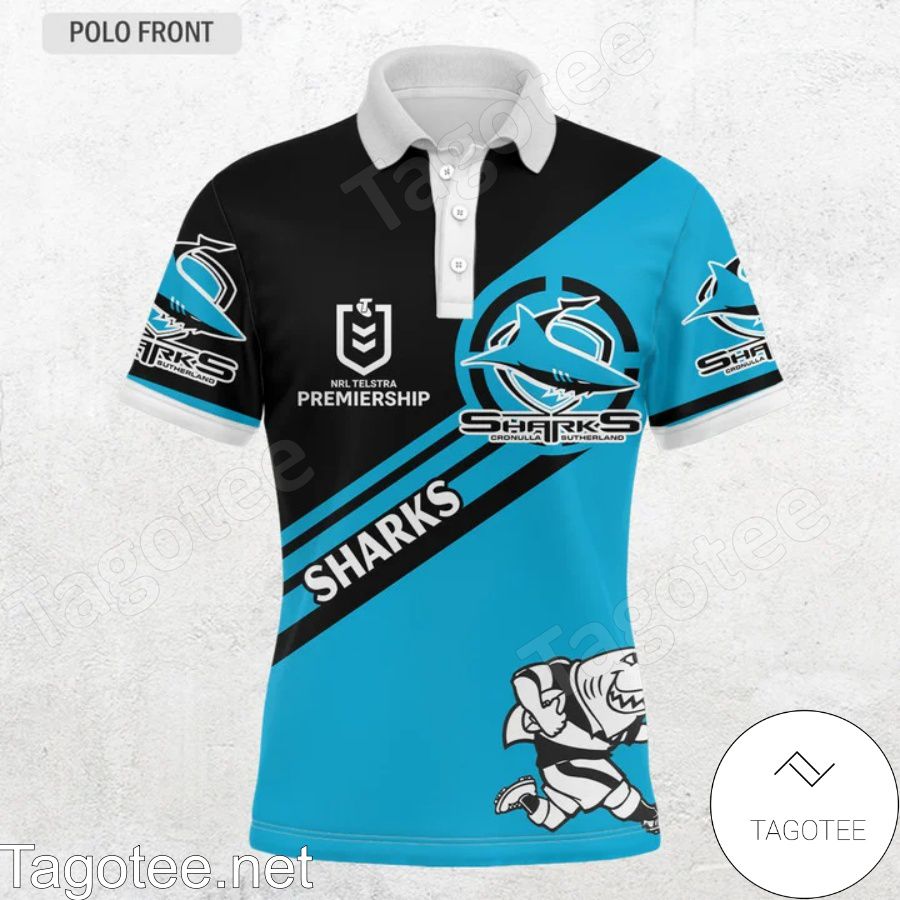 Cronulla-sutherland Sharks Nrl Telstra Premiership Shirts, Polo, Hoodie x