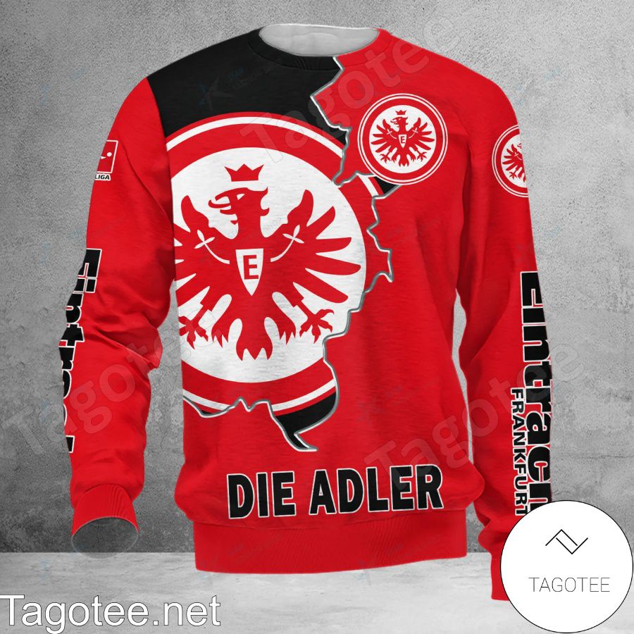 Eintracht Frankfurt Jersey Shirt, Hoodie Jacket x