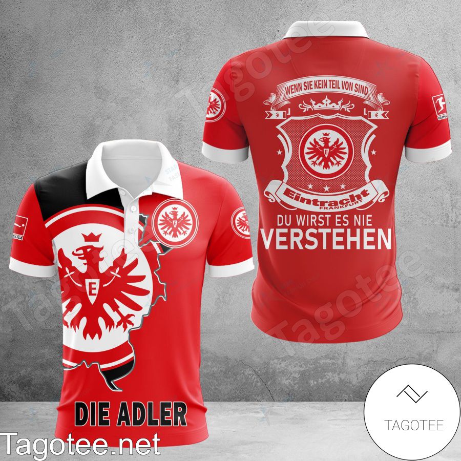 Eintracht Frankfurt Jersey Shirt, Hoodie Jacket x