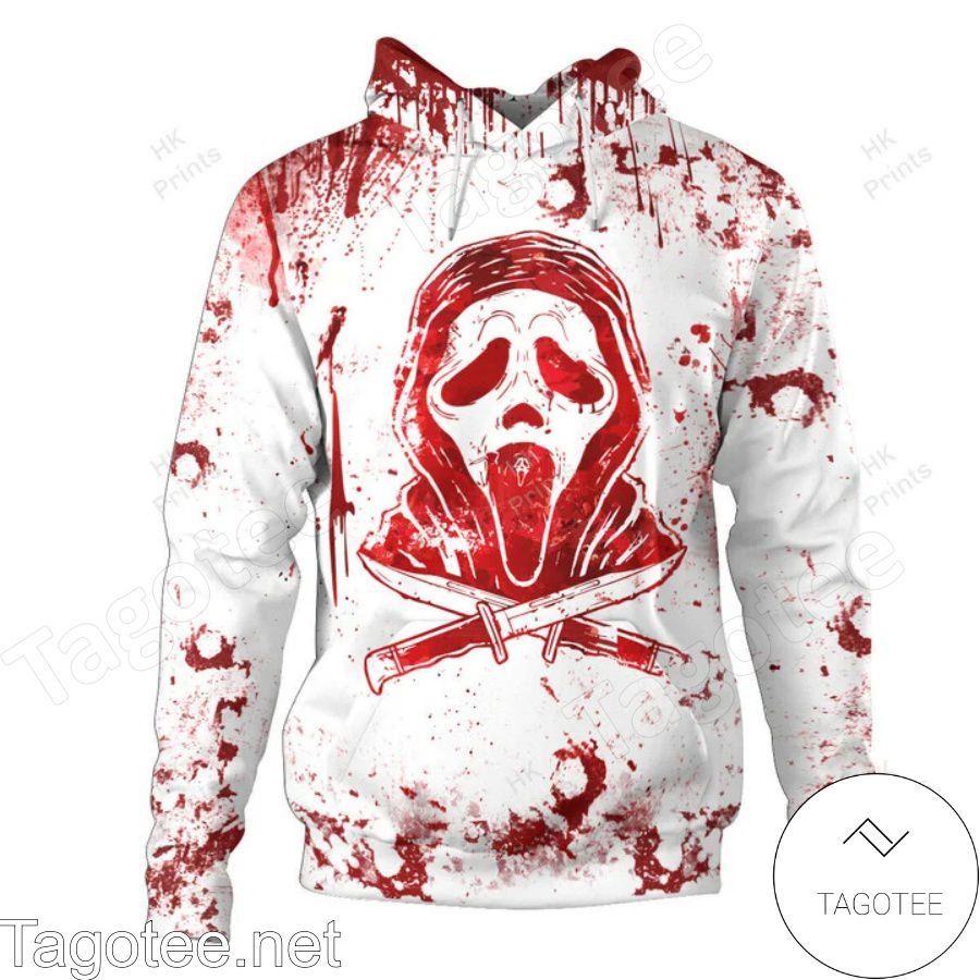 Ghostface Just The Tip I Promise Halloween Hoodie And Pants a
