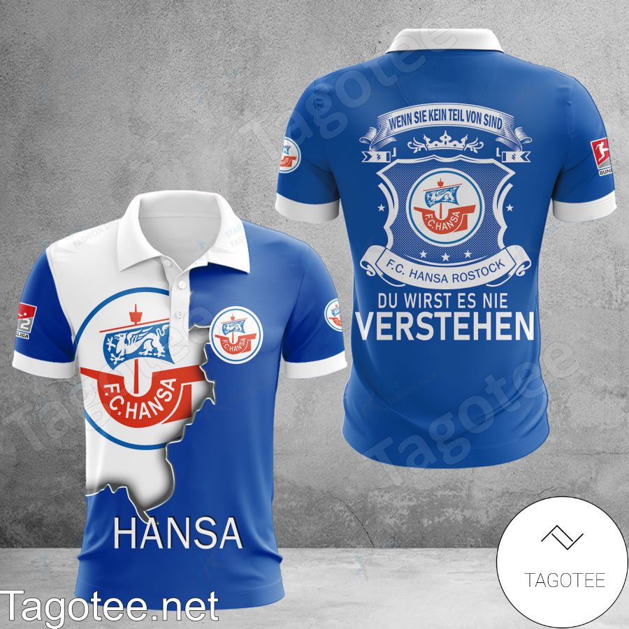Hansa Rostock Jersey Shirt, Hoodie Jacket