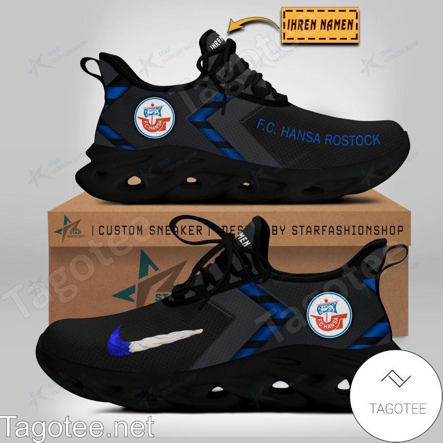 Hansa Rostock Personalized Running Max Soul Shoes