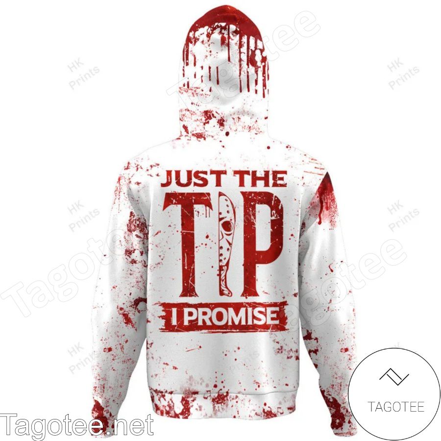 Jason Voorhees Just The Tip I Promise Halloween Hoodie And Pants b