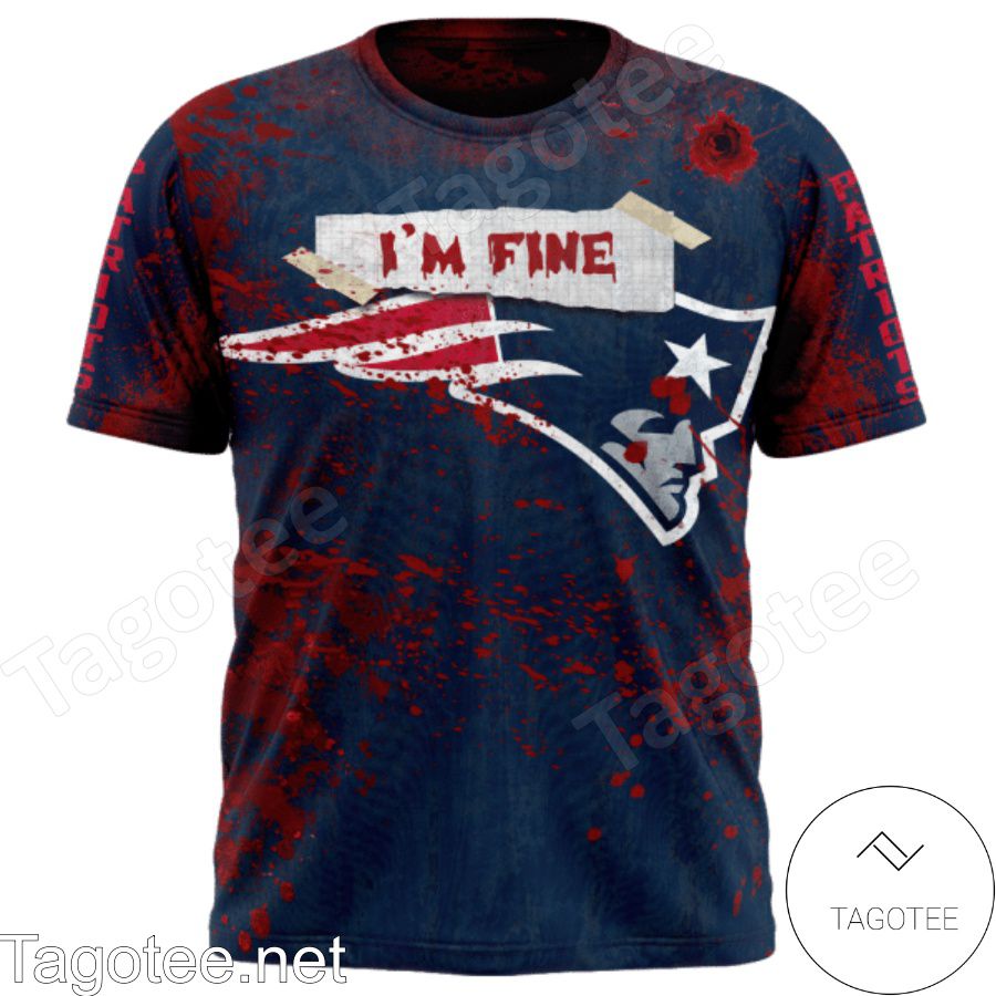 New England Patriots Blood Jersey NFL Halloween T-shirt, Hoodie